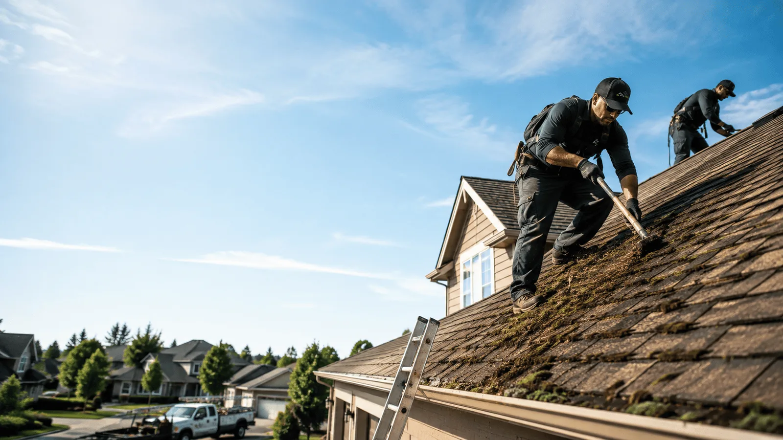 Roof Moss Removal in Peninsula, OH near me